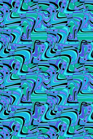 海洋风格印花华亿平台图片