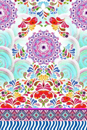 抽象印花华亿平台图片