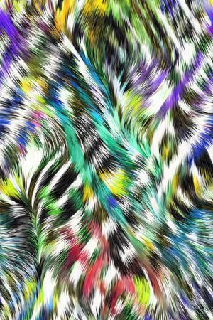 毛皮印花华亿平台图片