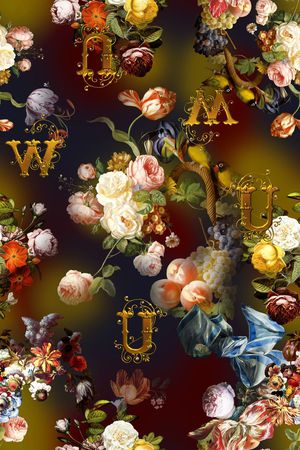 字母印花华亿平台图片