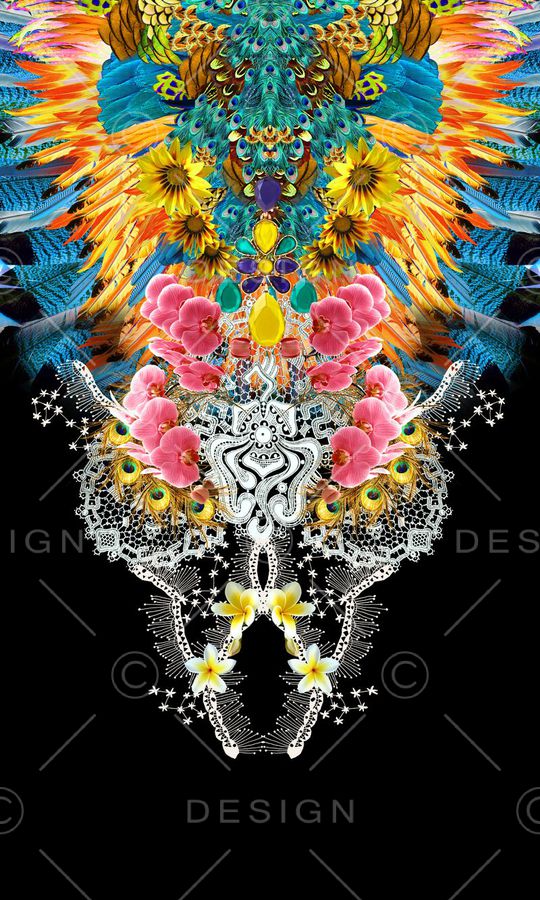 时尚印花华亿平台图片