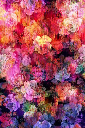 隐约印花华亿平台图片