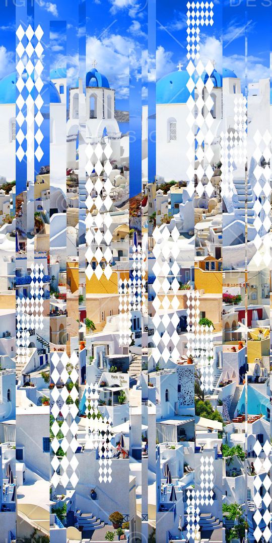 爱琴海印花华亿平台图片