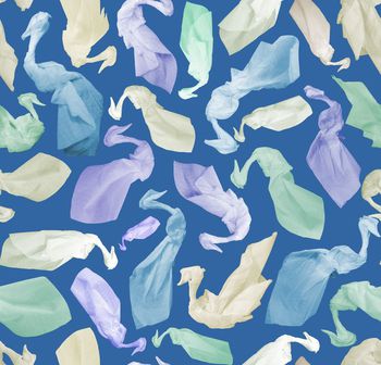 397402-时尚潮流手工鸟花纹