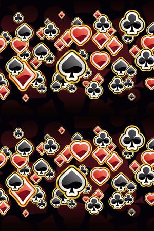 扑克印花华亿平台图片