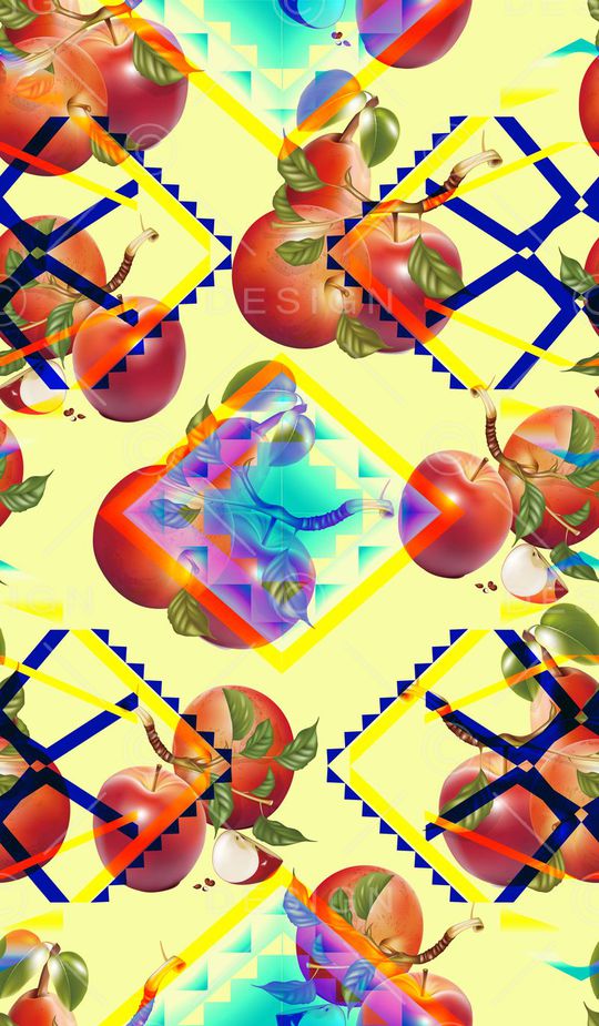 清新印花华亿平台图片