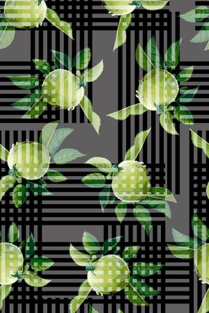 条纹印花华亿平台图片