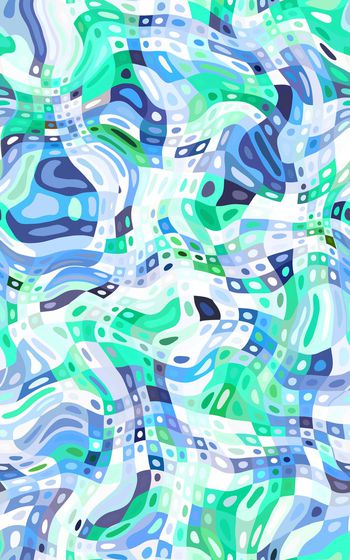 397488-全新原创几何点格空混波浪时尚曲线条