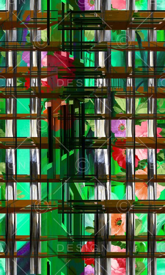 条纹印花华亿平台图片