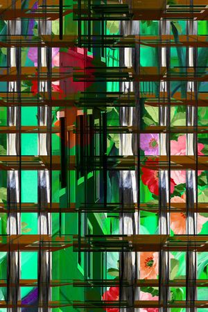 条纹印花华亿平台图片