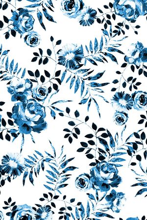 水墨风格印花华亿平台图片