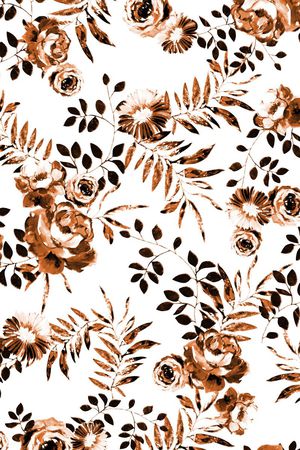 水墨风格印花华亿平台图片