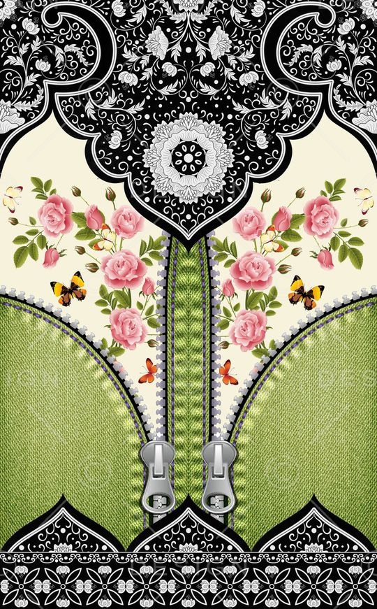 时尚流行印花华亿平台图片