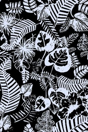 灰黑印花华亿平台图片