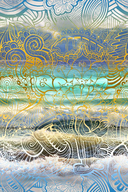 创意线描印花华亿平台图片