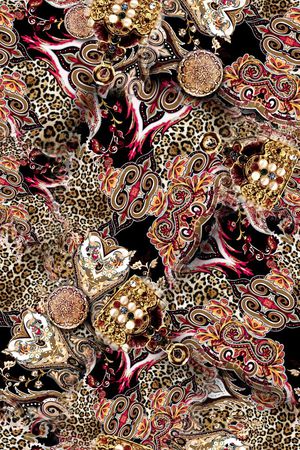 欧式印花华亿平台图片