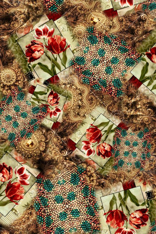 油画花卉印花华亿平台图片