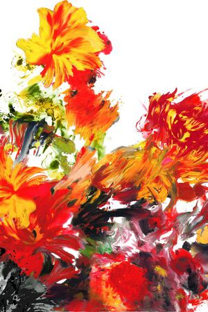 抽象印花华亿平台图片