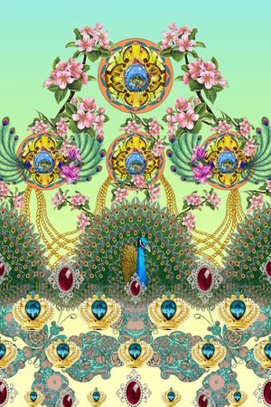 珠宝印花华亿平台图片