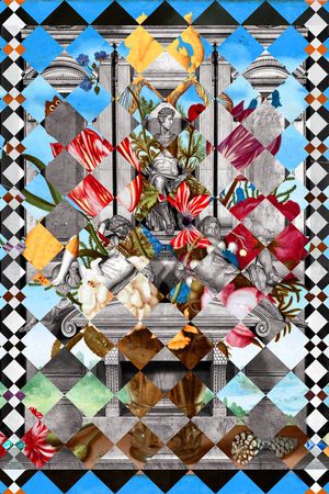 民族风印花华亿平台图片