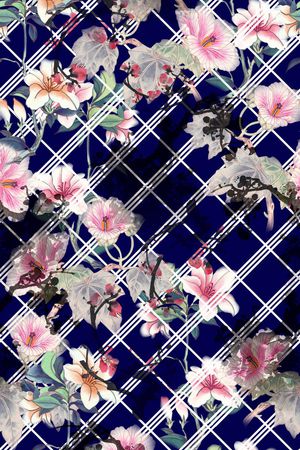 网格印花华亿平台图片