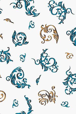 欧式花纹形印花华亿平台图片