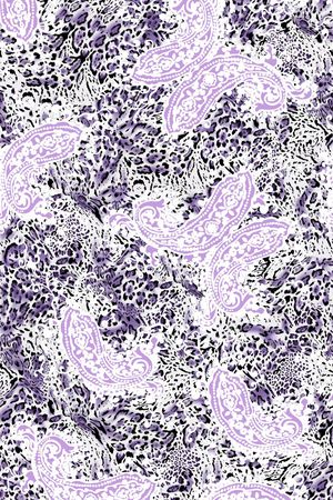 豹纹印花华亿平台图片