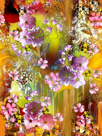 田园印花华亿平台图片