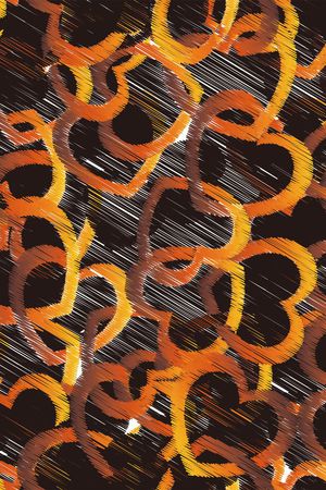 潮流男印花华亿平台图片