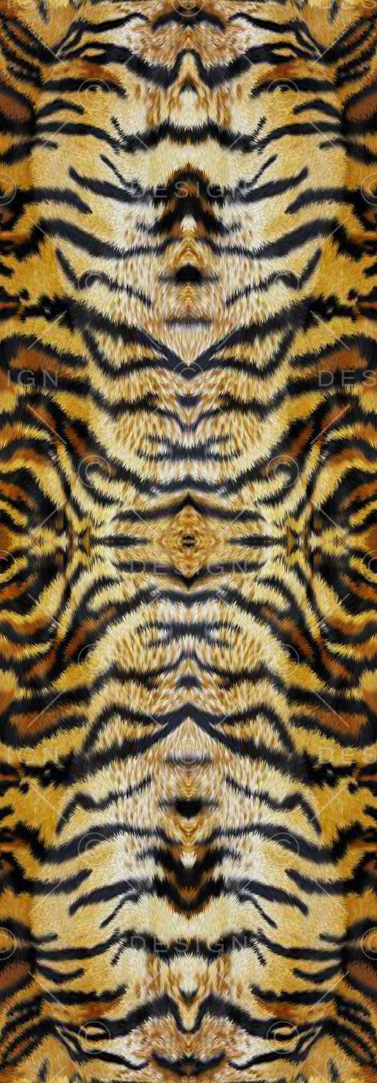 动物纹印花华亿平台图片