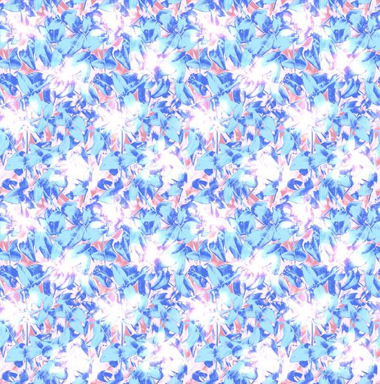 清新 自然 田园印花华亿平台图片