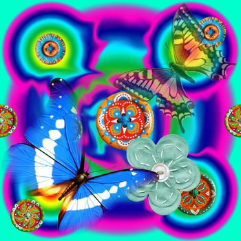 炫彩印花华亿平台图片