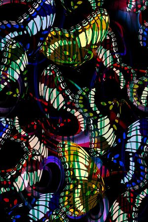 蝴蝶印花华亿平台图片