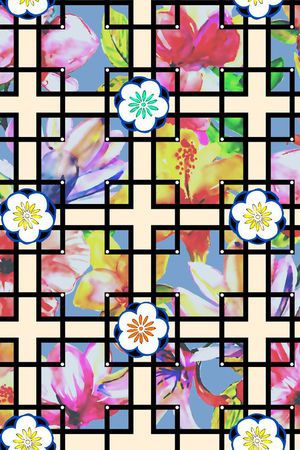 古典 中式印花华亿平台图片