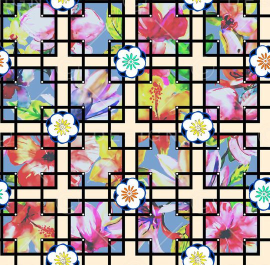 古典 中式印花华亿平台图片