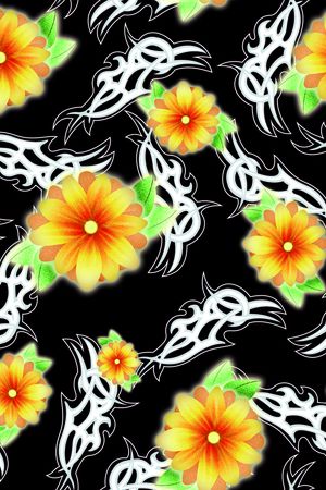 时尚流行印花华亿平台图片