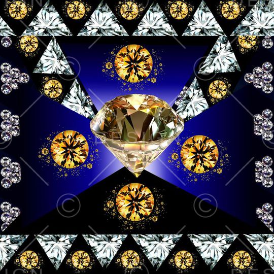 几何印花华亿平台图片