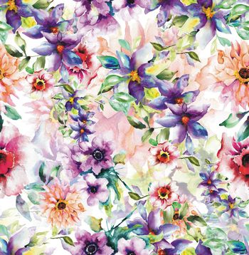 清新印花华亿平台图片