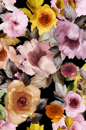 清新印花华亿平台图片