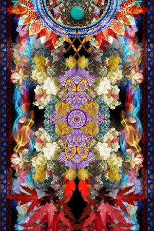 炫彩印花华亿平台图片