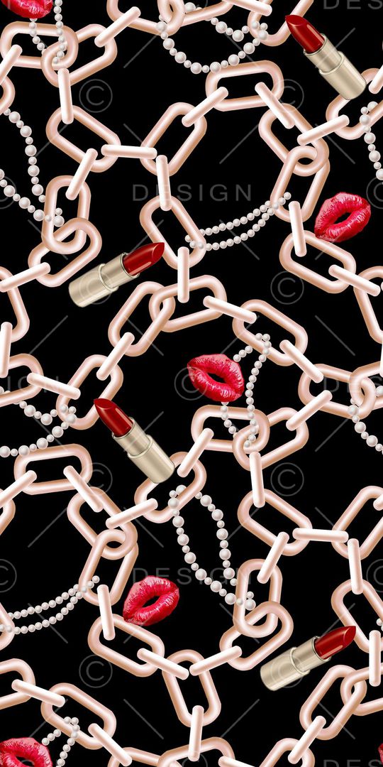 口红 链条印花华亿平台图片