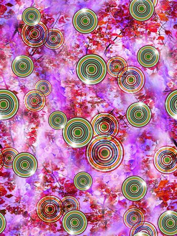 抽象印花华亿平台图片