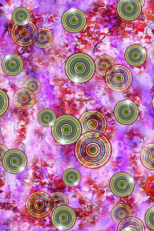 抽象印花华亿平台图片