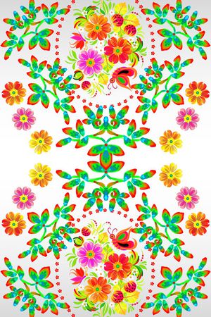 彩绘欧式花纹印花华亿平台图片