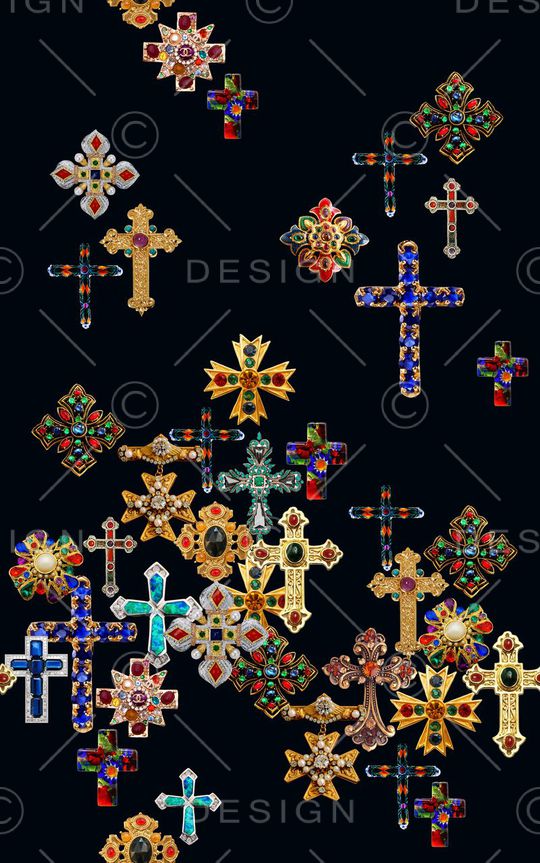 珠宝宝石印花华亿平台图片