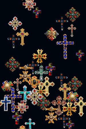 珠宝宝石印花华亿平台图片