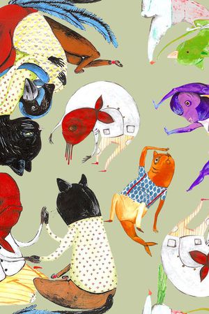 插画印花华亿平台图片