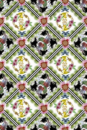 拼接印花华亿平台图片