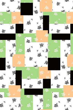 几何印花华亿平台图片