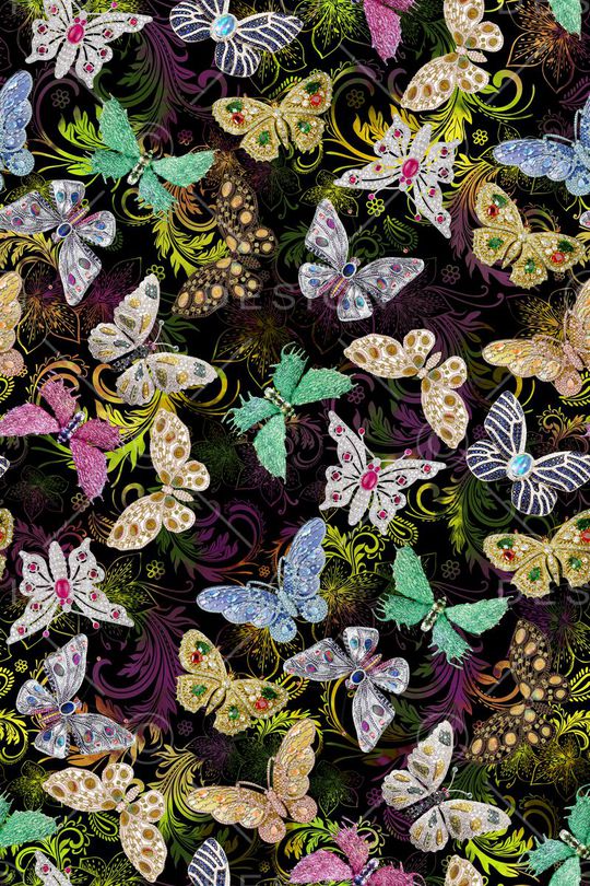 珠宝宝石印花华亿平台图片